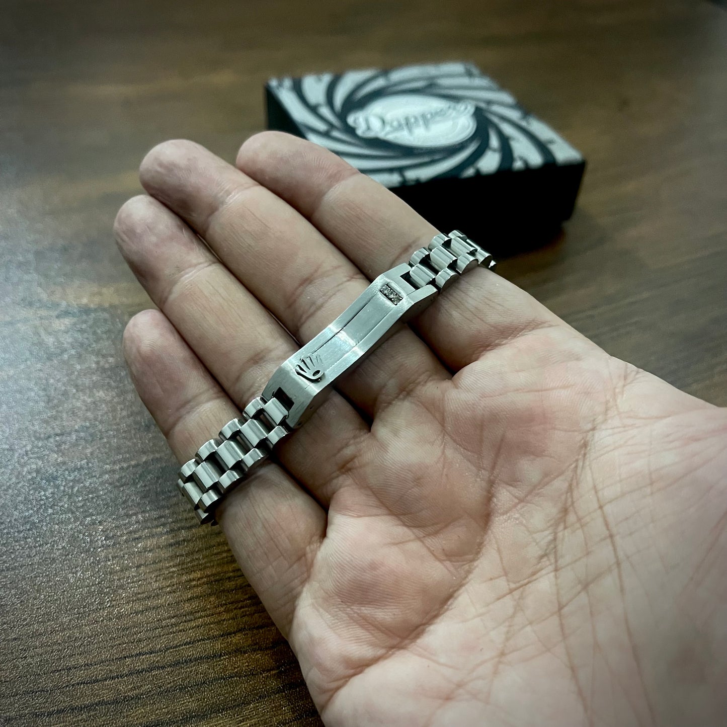 10mm Silver RLX Jubilee Bracelet for Men