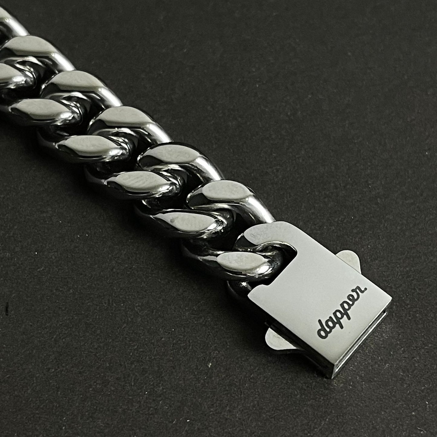 12mm heavy stainless steel chain bracelet for men Pakistan