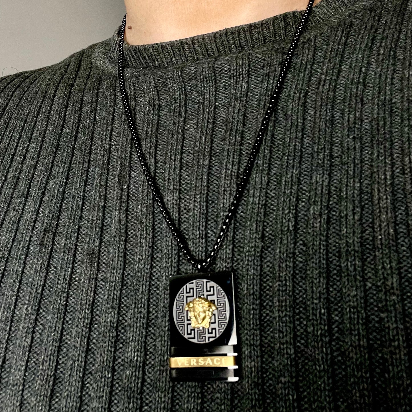 versace medusa pendant necklace for men in pakistan
