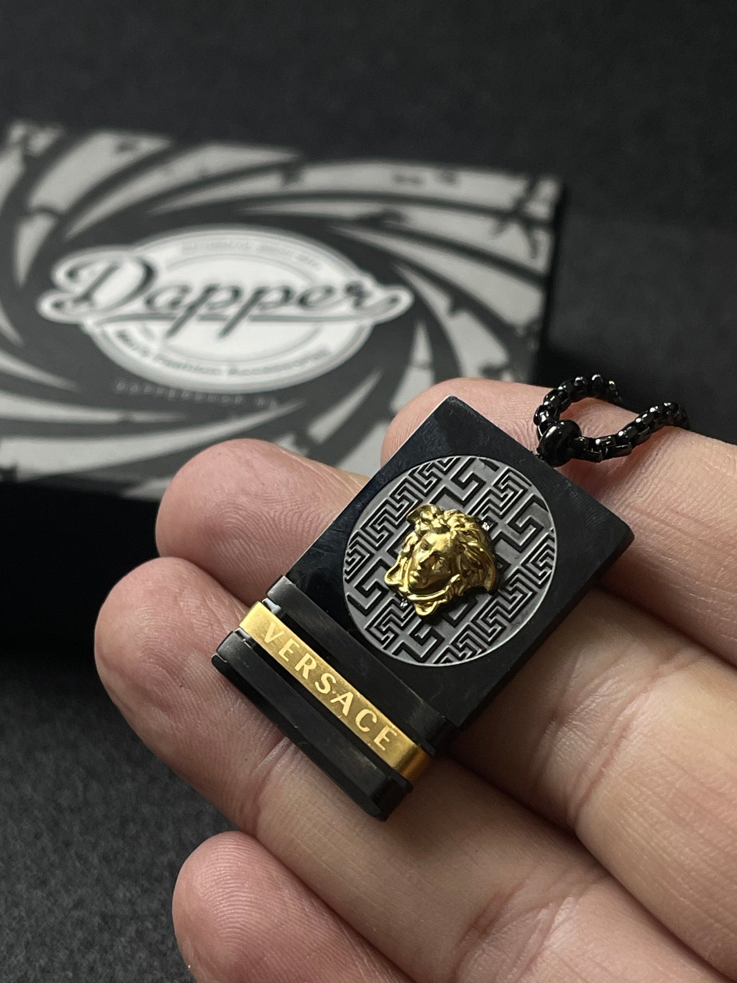 versace pendant necklace for men online in pakistan