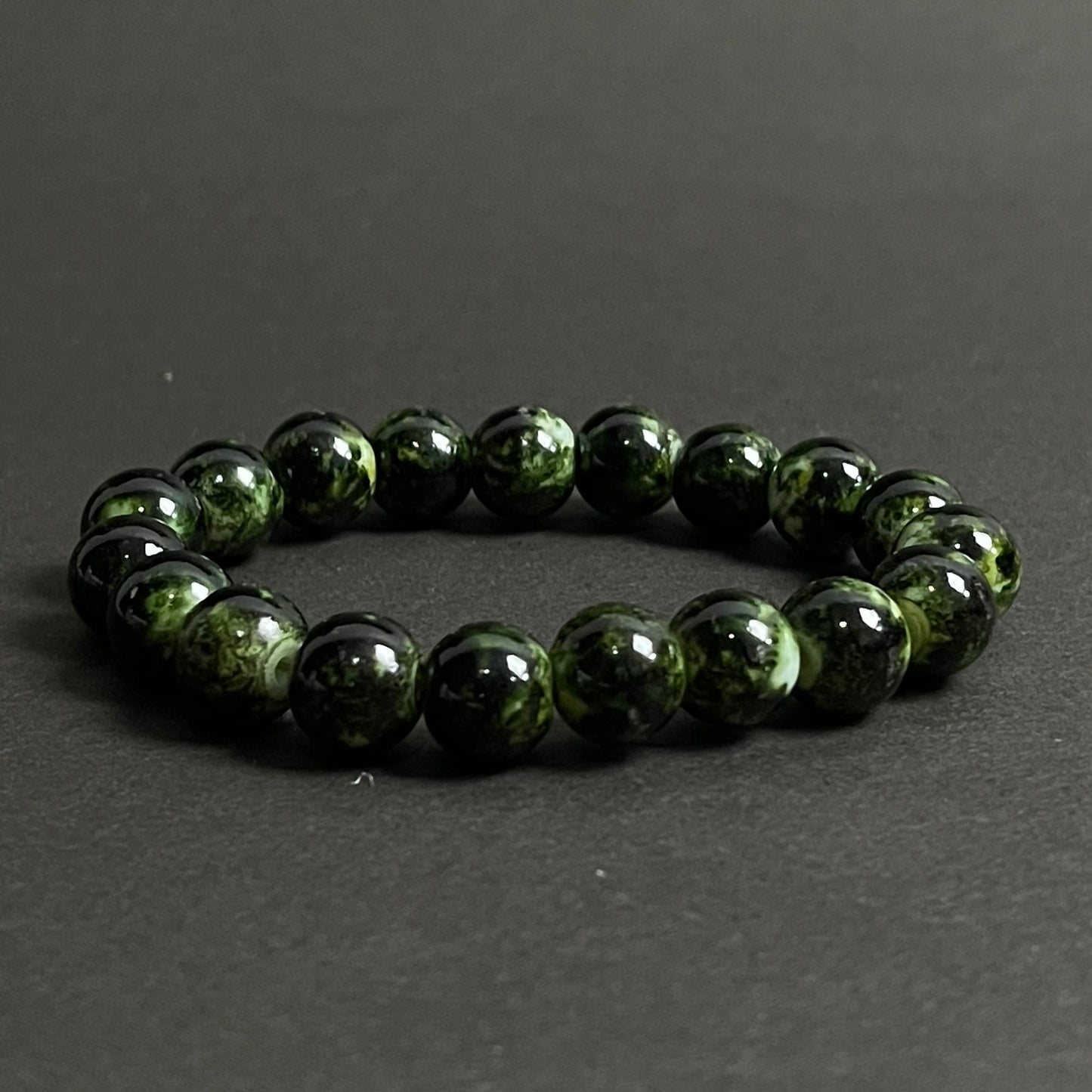 green agate natural stone beads bracelets for men women online in pakistan