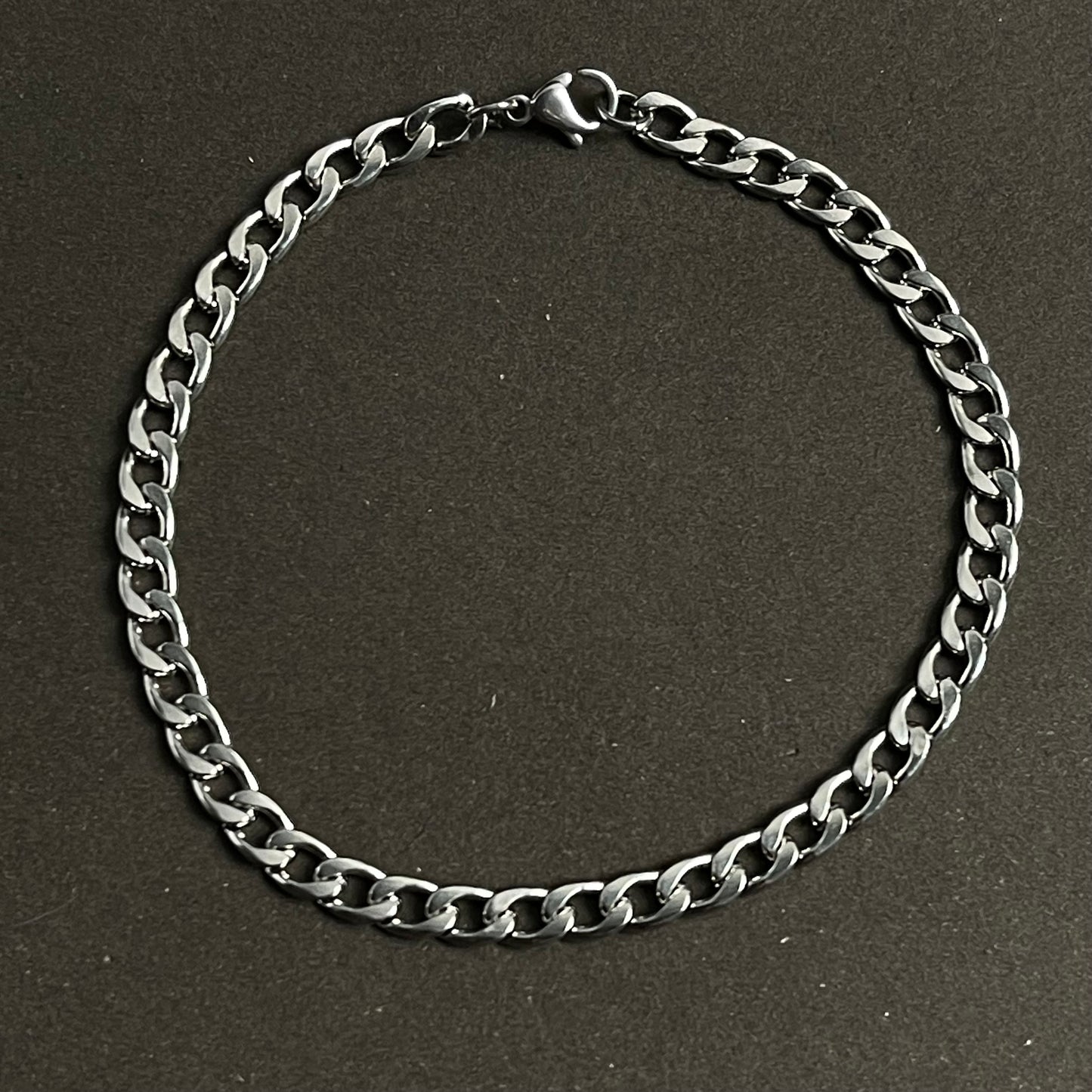 3mm Figaro link silver chain bracelet for men online in Pakistan