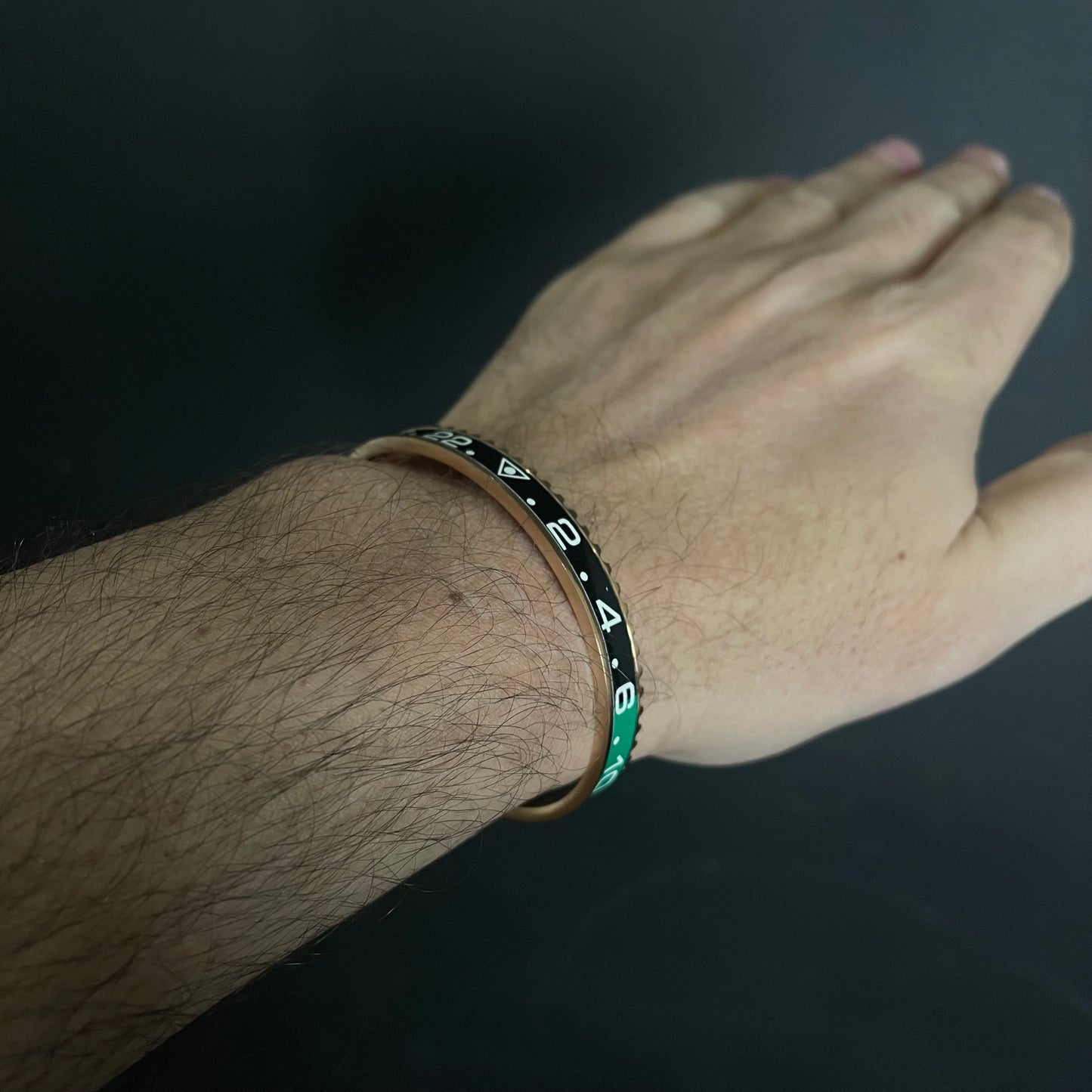 rolex black golden bangel kara baracelet for mein online in pakistan