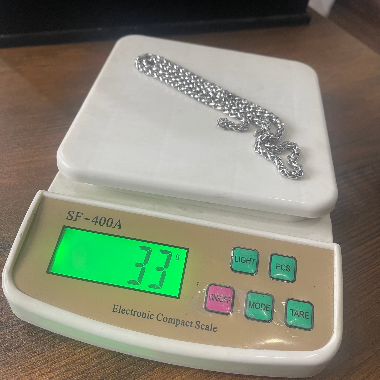 6mm silver wheat keel link neck chain for men online in pakistan