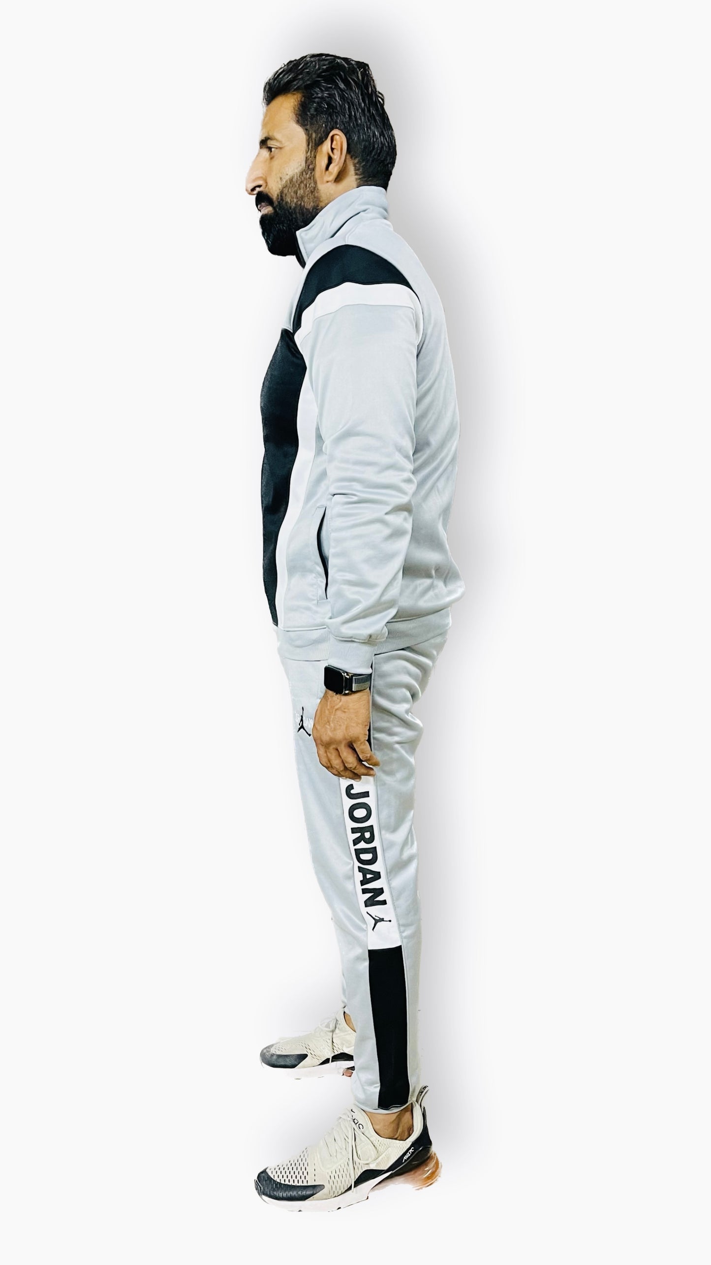 Jordan Air Premium Track Suit - Grey & Black