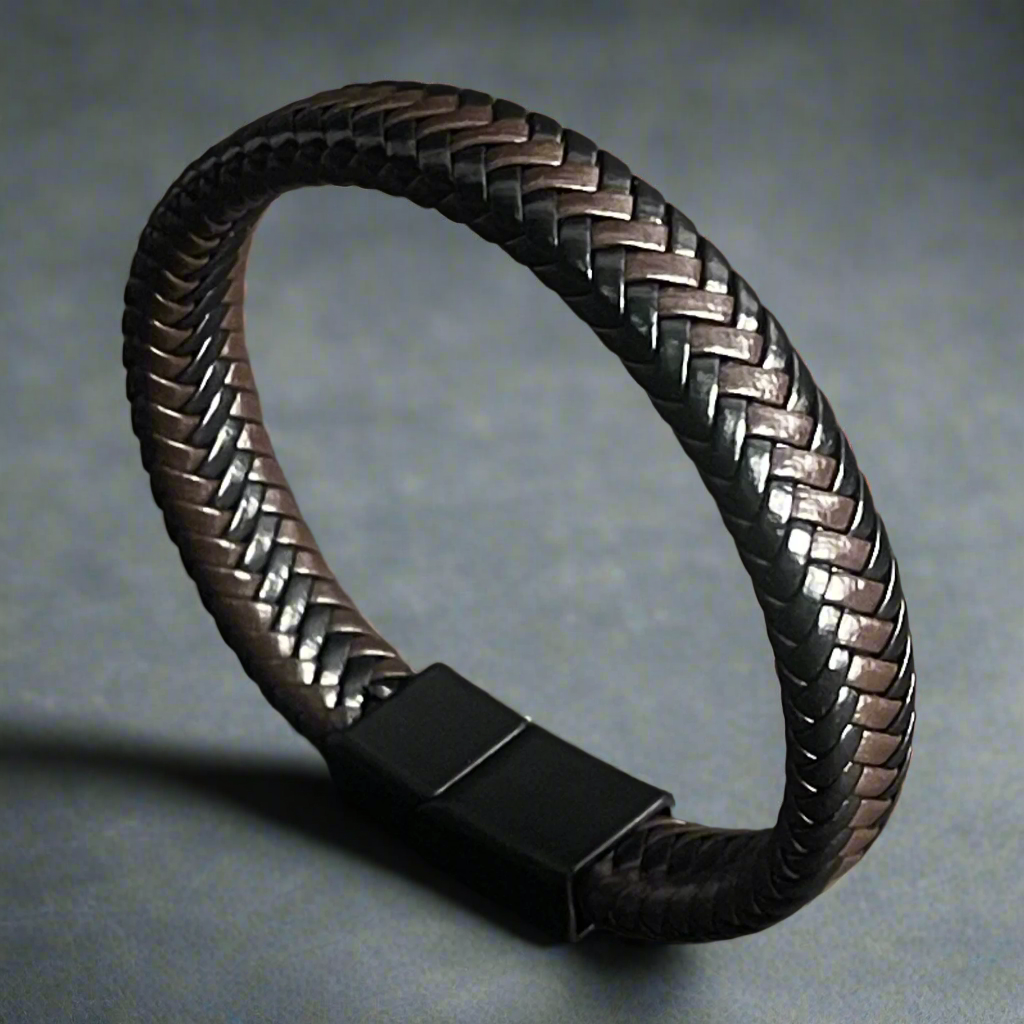Smooth Wrap Brown Leather Bracelet