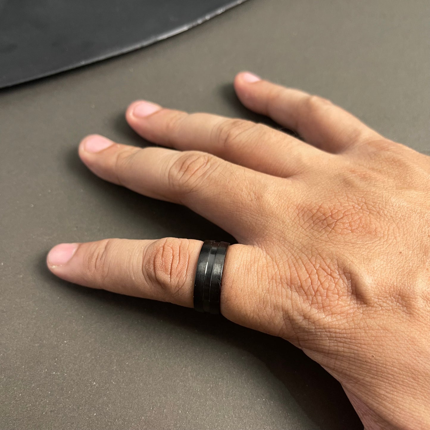 Black challa ring for men online in Pakistan