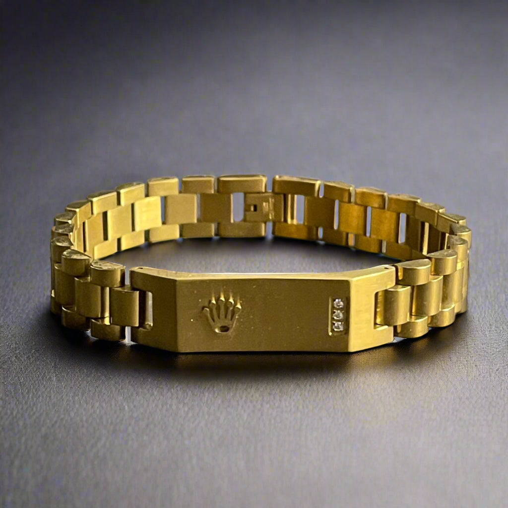Dapper Golden Rolex Jubilee Bracelet For Men online In Pakistan