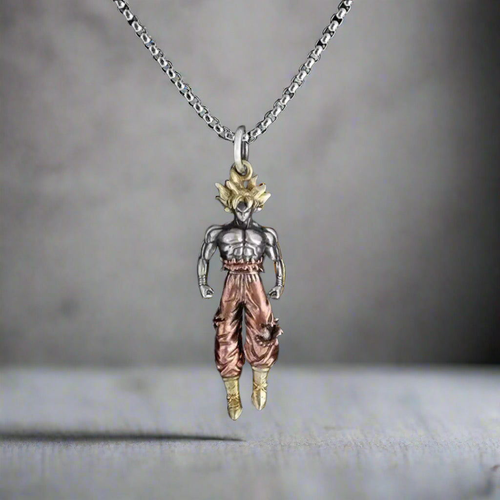 Dragon Ball anime Cartoon Goku Pendant Necklace Online In Pakistan
