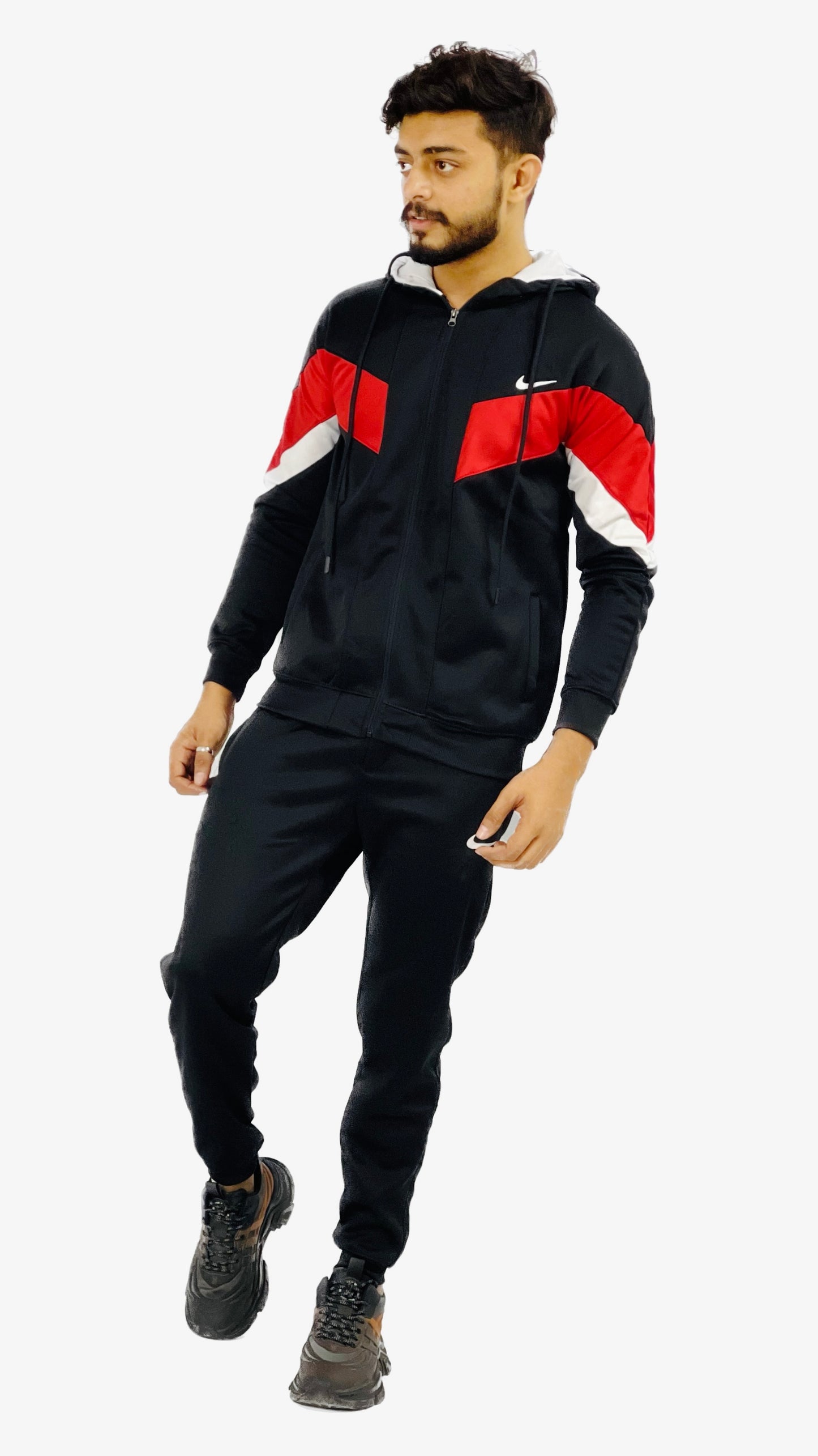 NK AthleticFlex Slim Fit Track Suit - Black