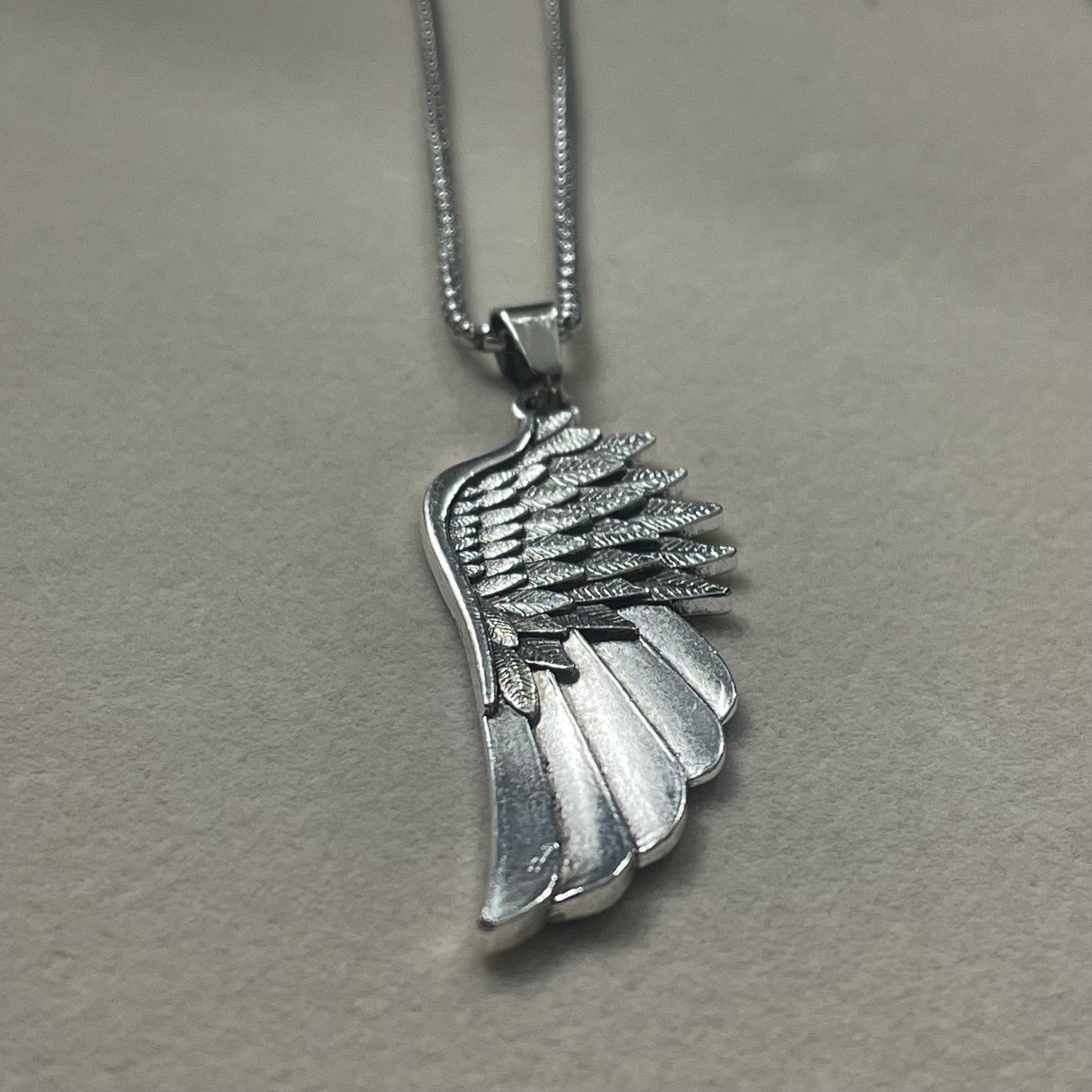 Antique Silver Wings Pendant necklace for men Women In Pakistan
