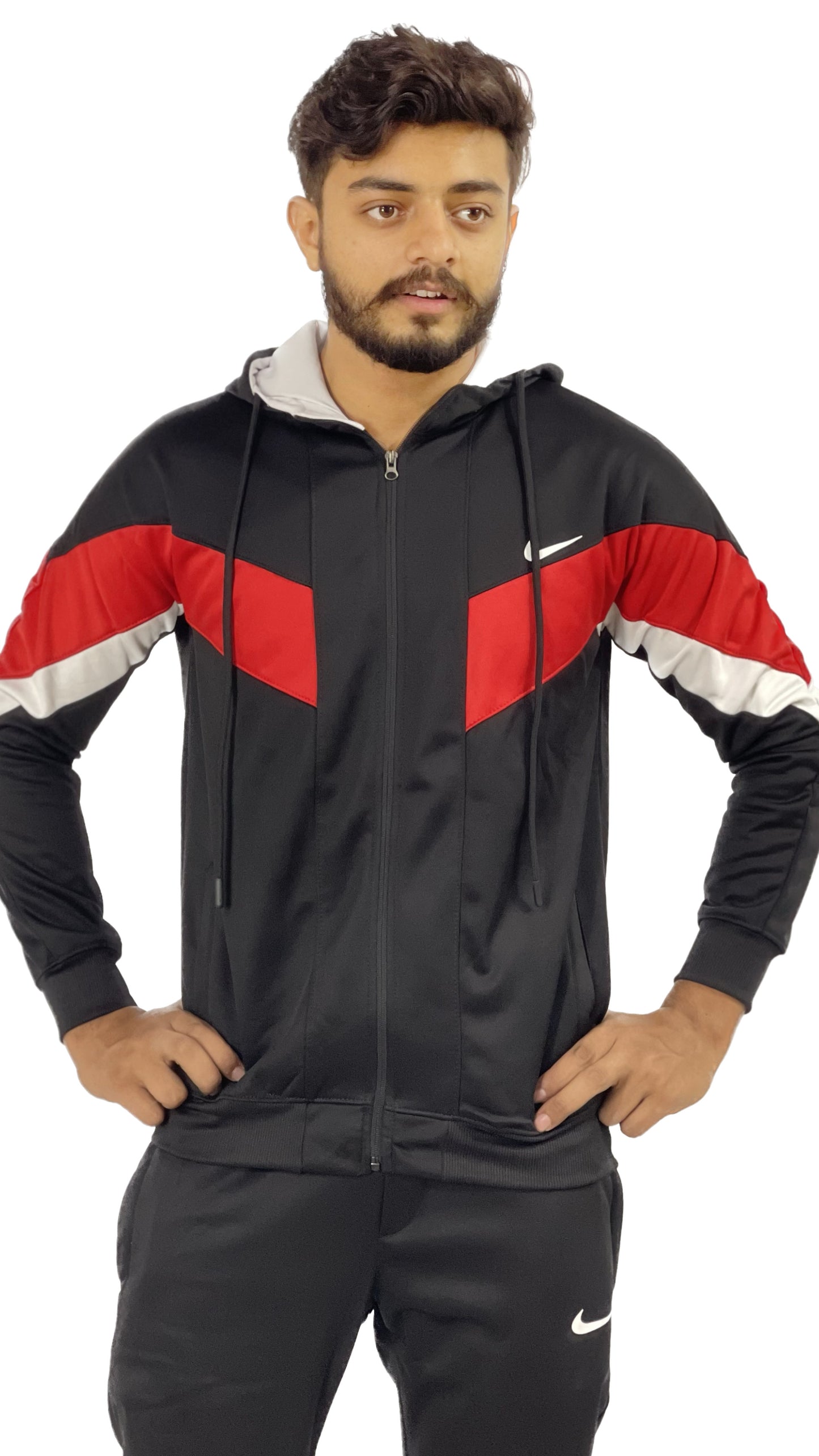 NK AthleticFlex Slim Fit Track Suit - Black