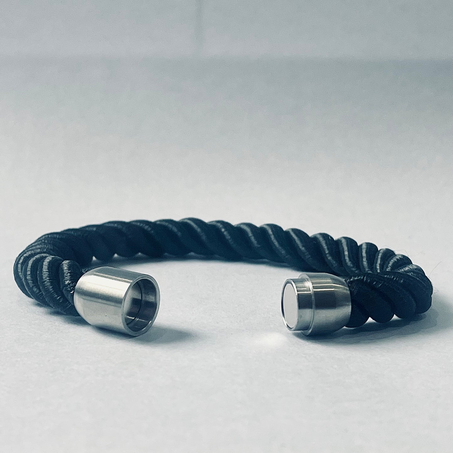 black rope magnetix bracelet for men online in pakistan
