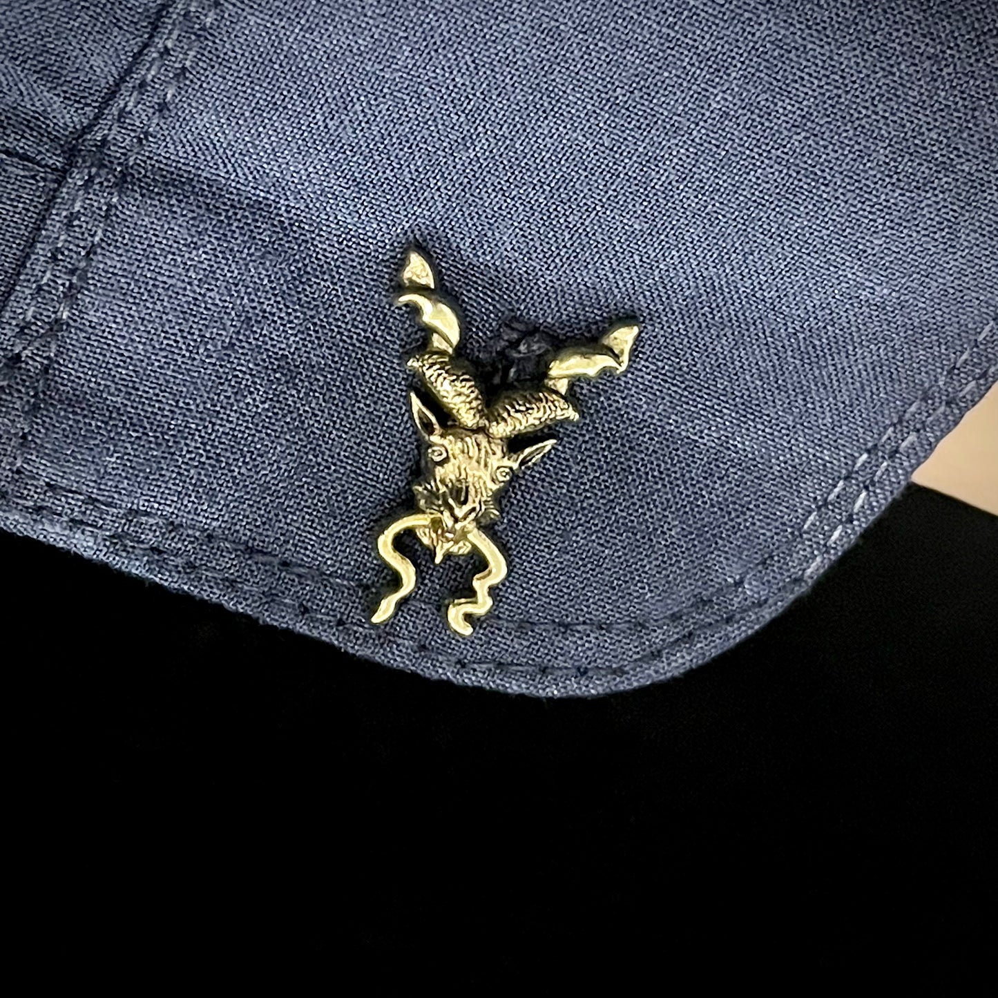 antique Gold Markhor Cufflinks For Men In Pakistan