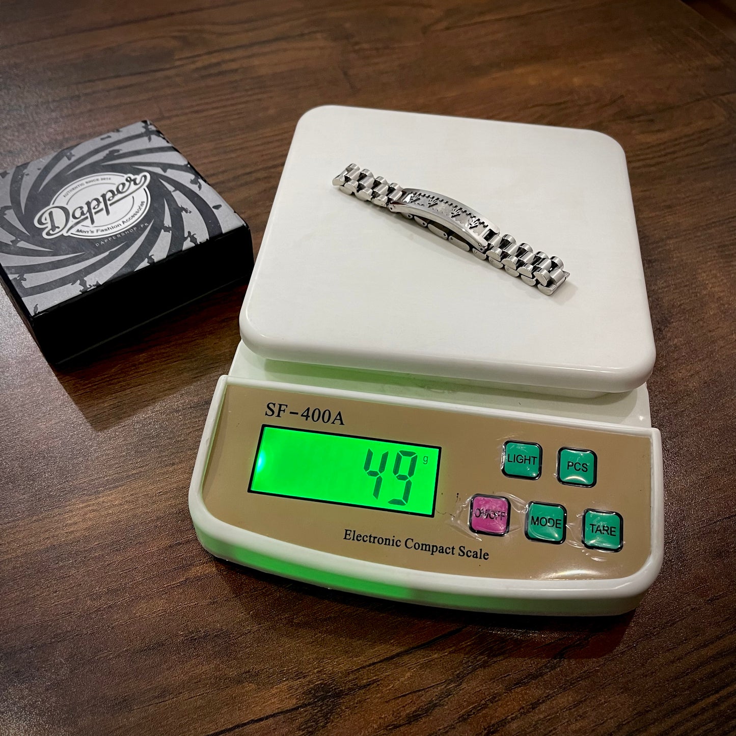 Silver RLX Crown Jubilee Bracelet for Men