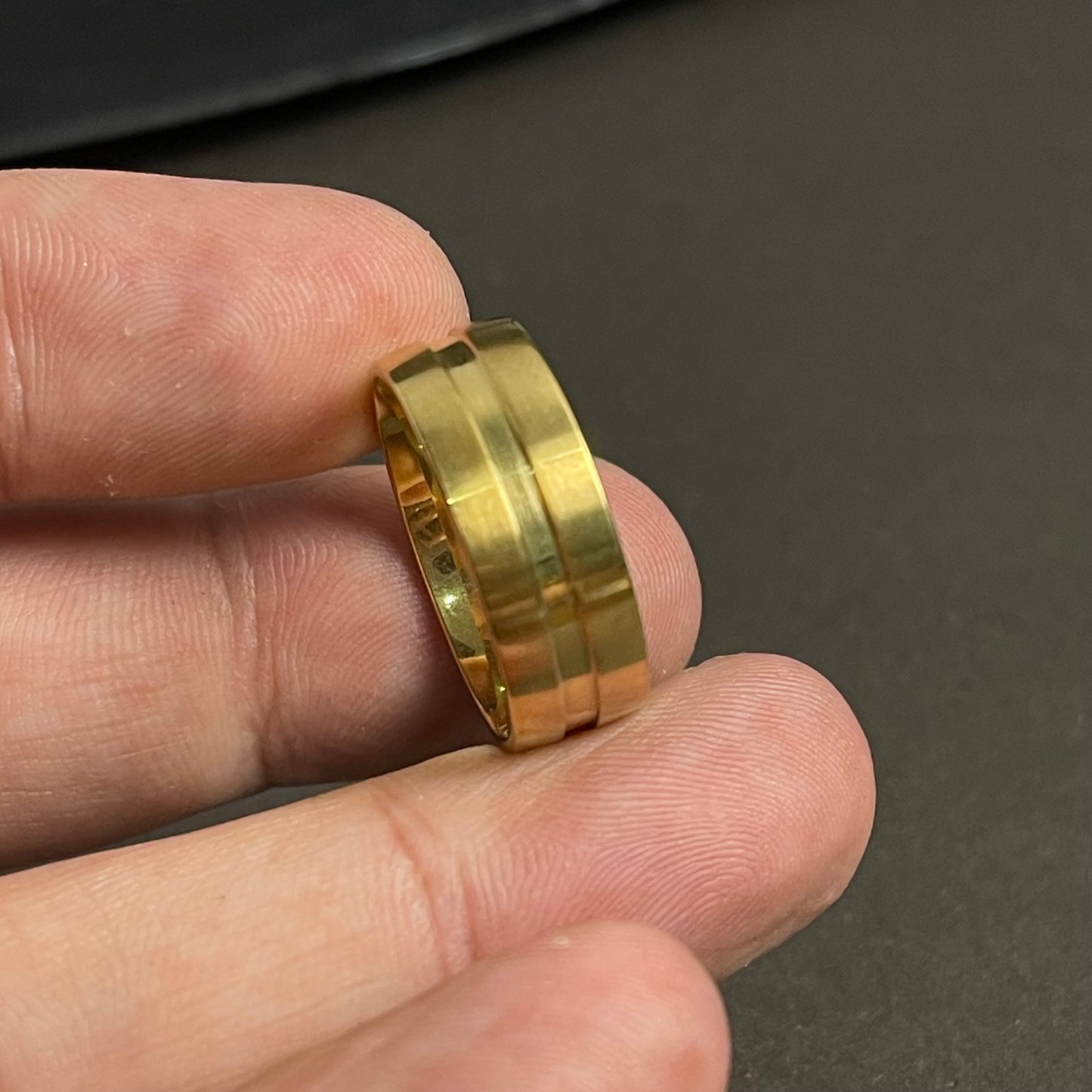 Golden challa ring for men online in Pakistan