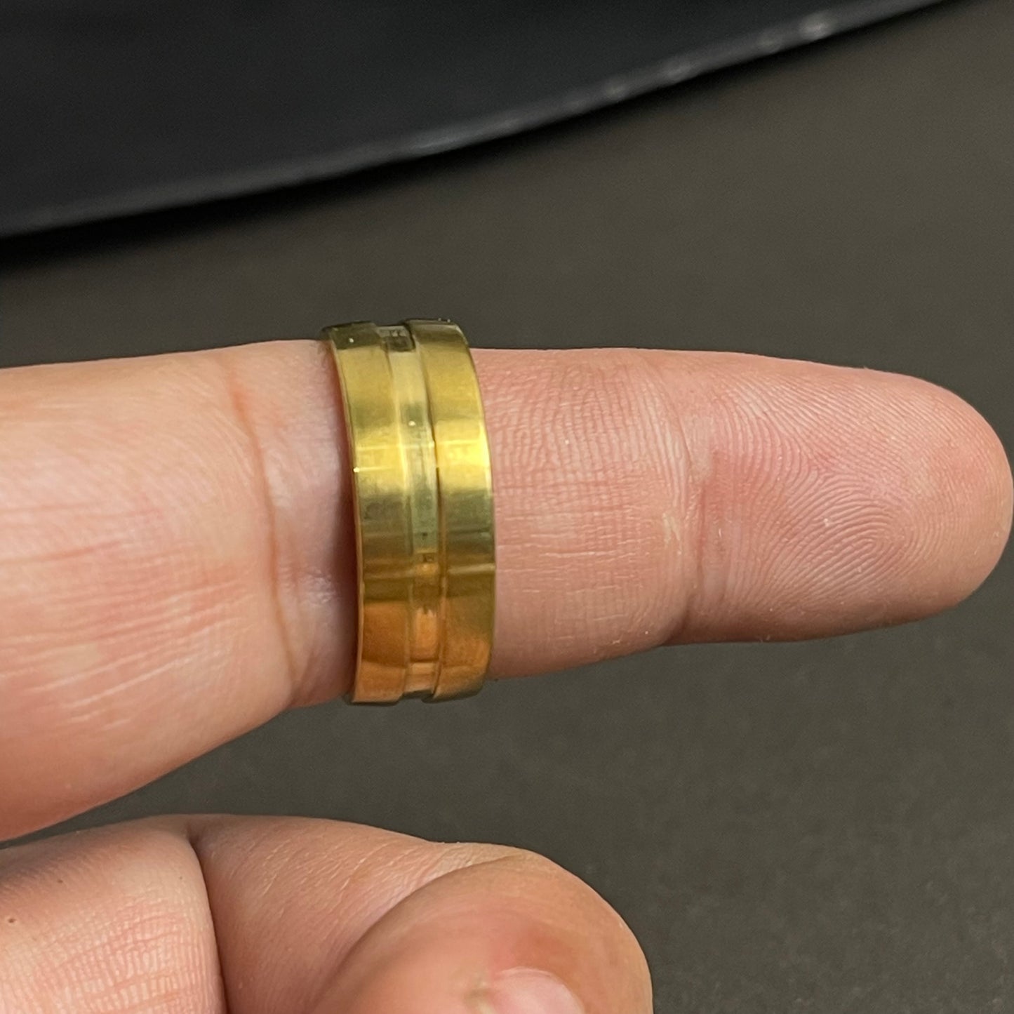 Golden challa ring for men online in Pakistan