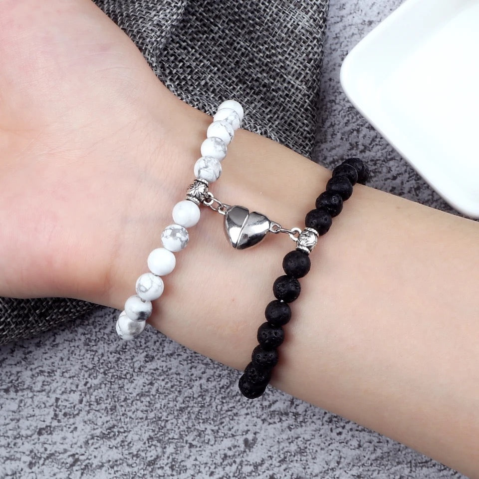 Magnetic on sale distance bracelets