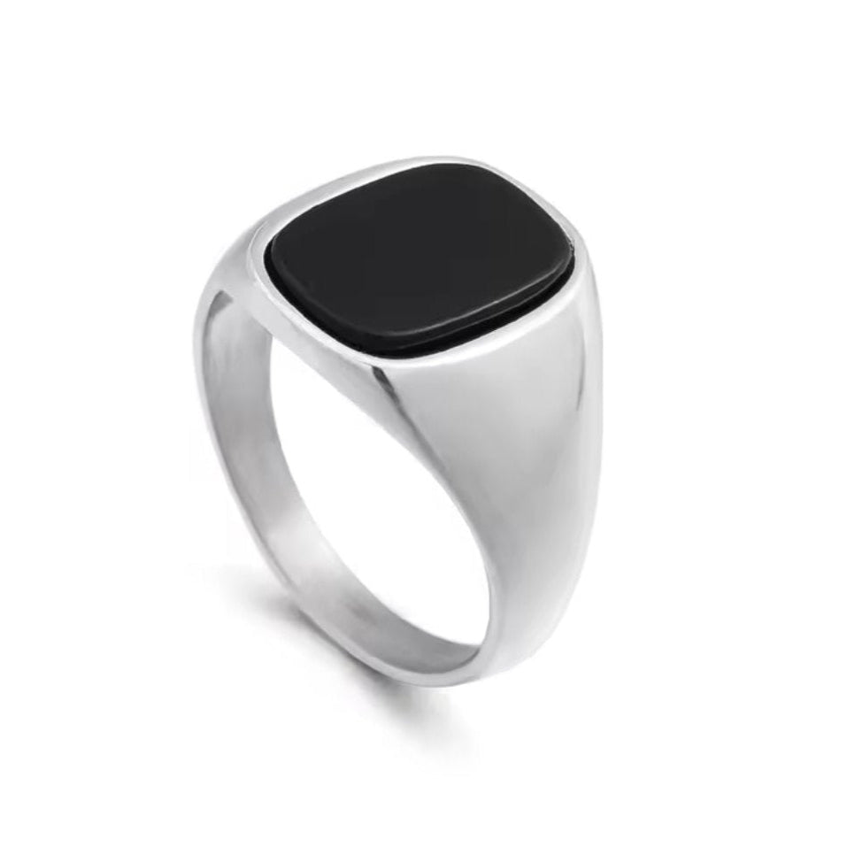 Italian Silver Stone Ring For Men Women Online In Pakistan