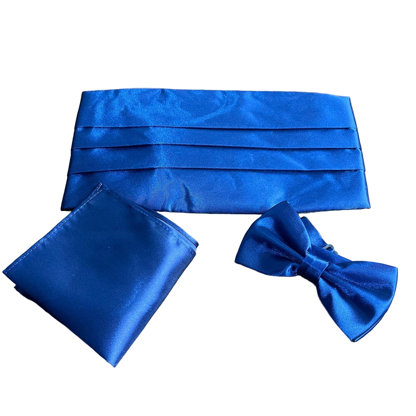 Navy Blue Cummerbund and Bow Tie Set For Men Online In Pakistan