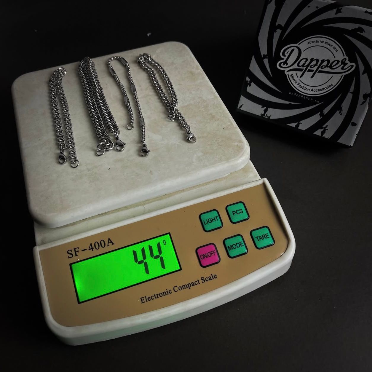 Pack of 4 Stainless Steel Bracelets For Men D-4