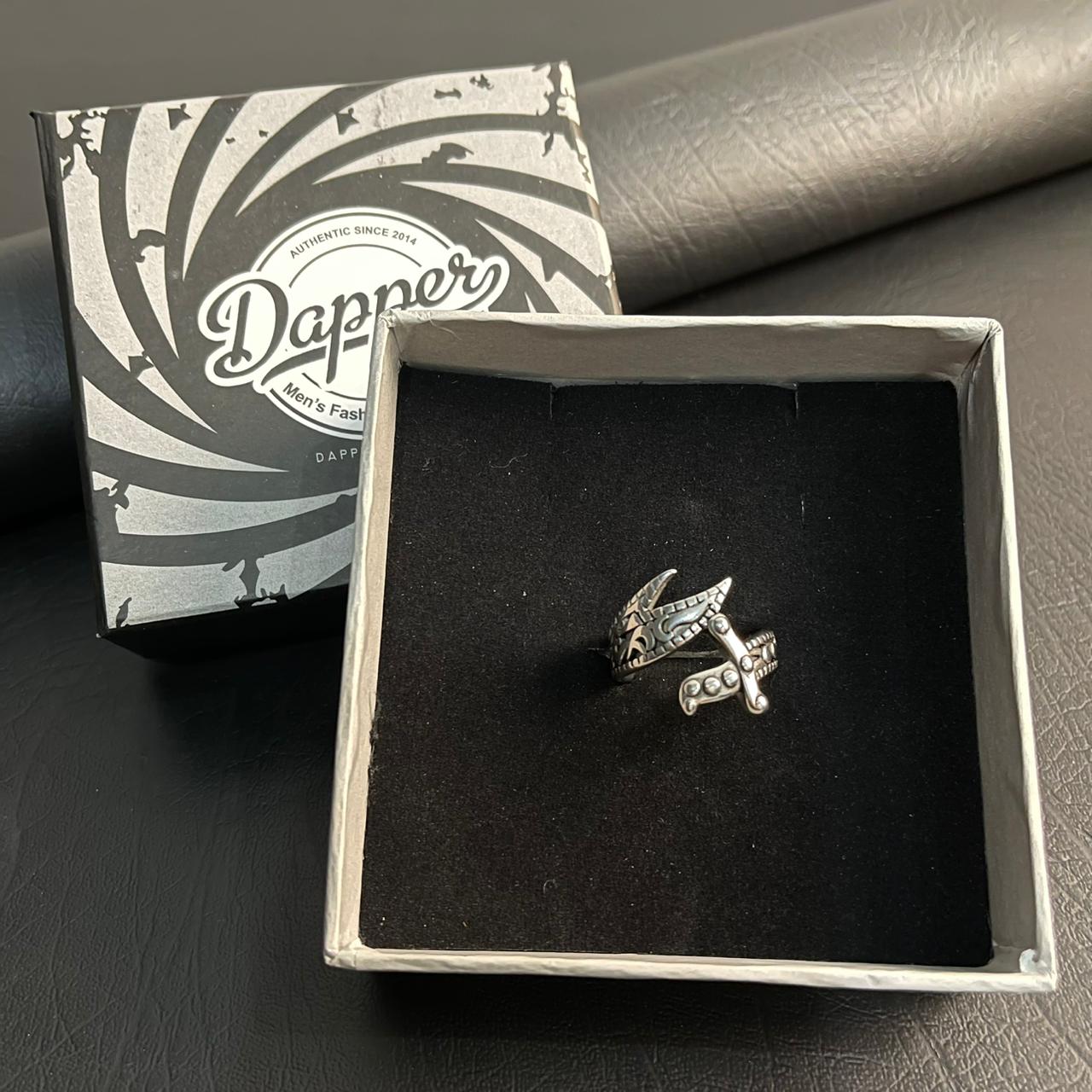 Zulfiqar Sword Ring For Men