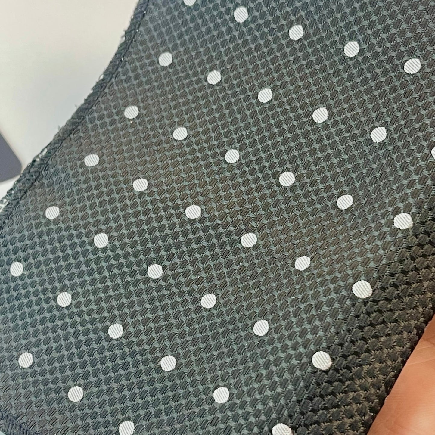 black polka dots pocket square Pakistan