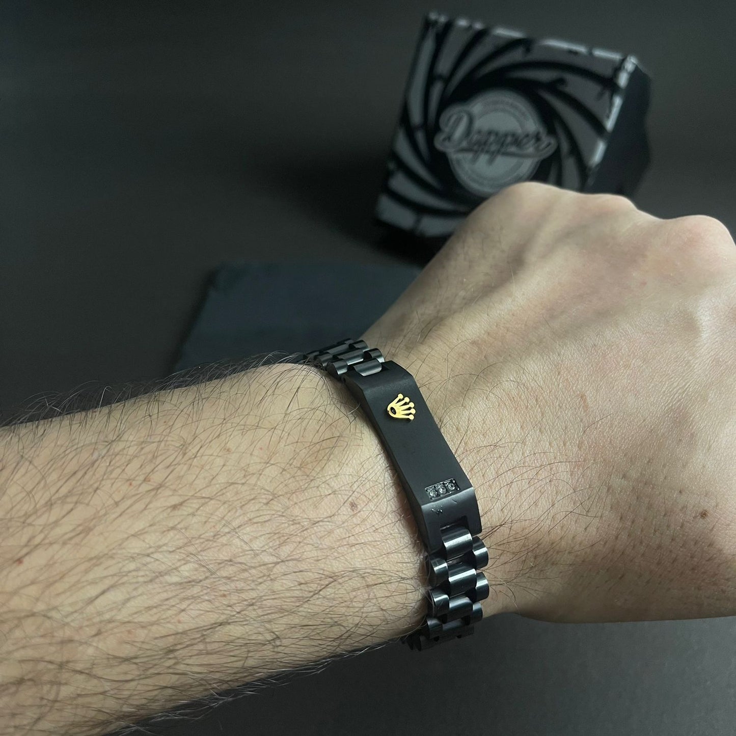black rolex jubilee bracelet for men online in Pakistan