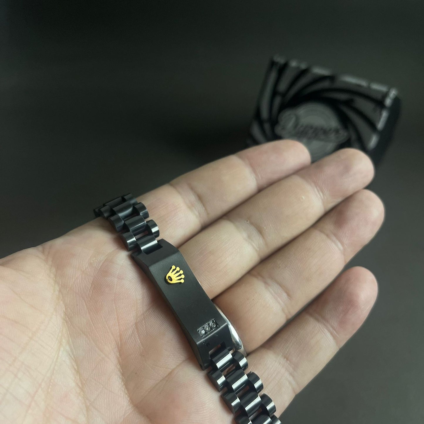 black rolex jubilee bracelet for men online in Pakistan
