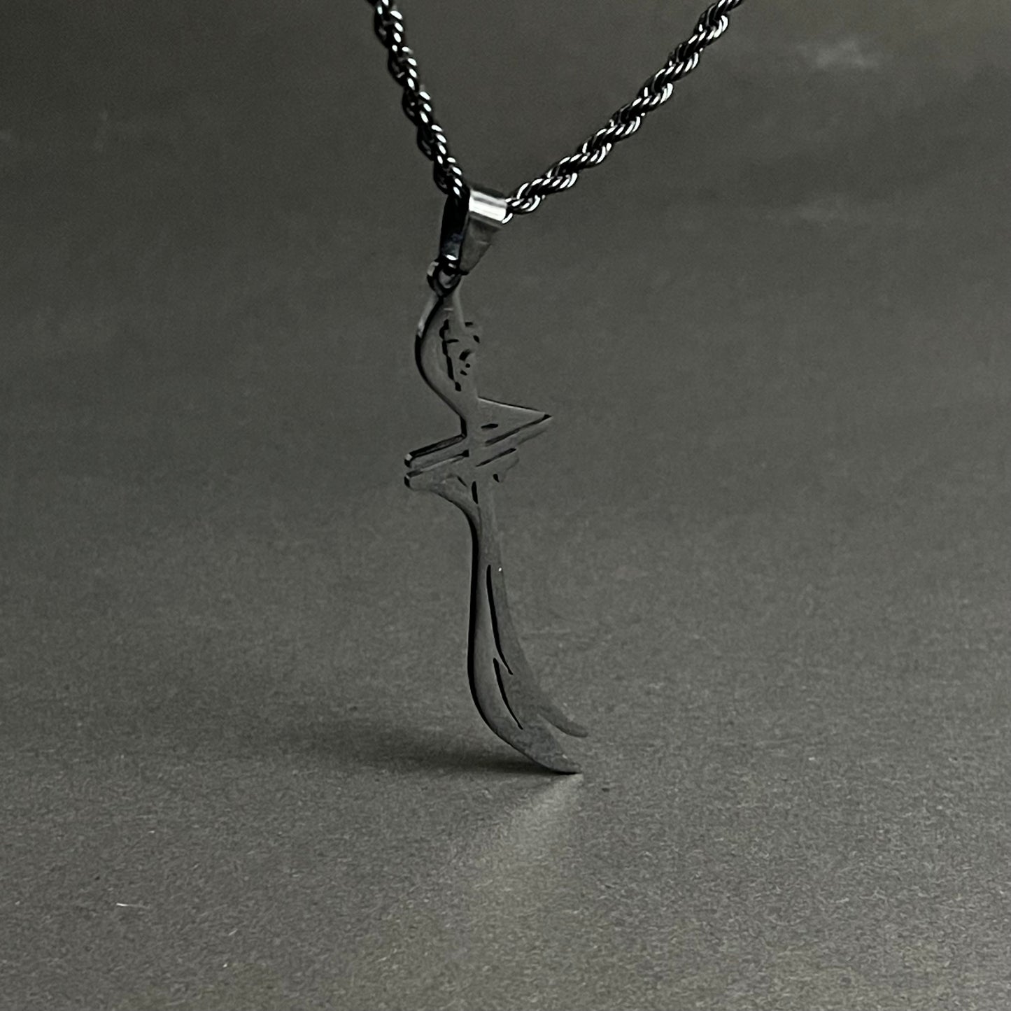 black zulfiqar sword pendant for men in Pakistan