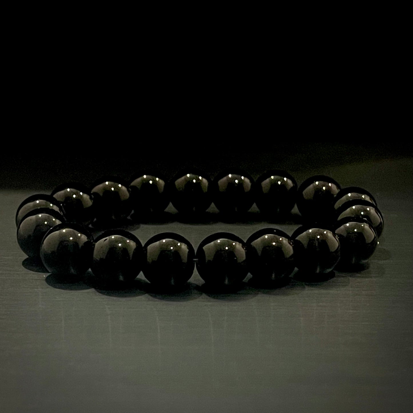 black beads bracelet for men women in pakistan