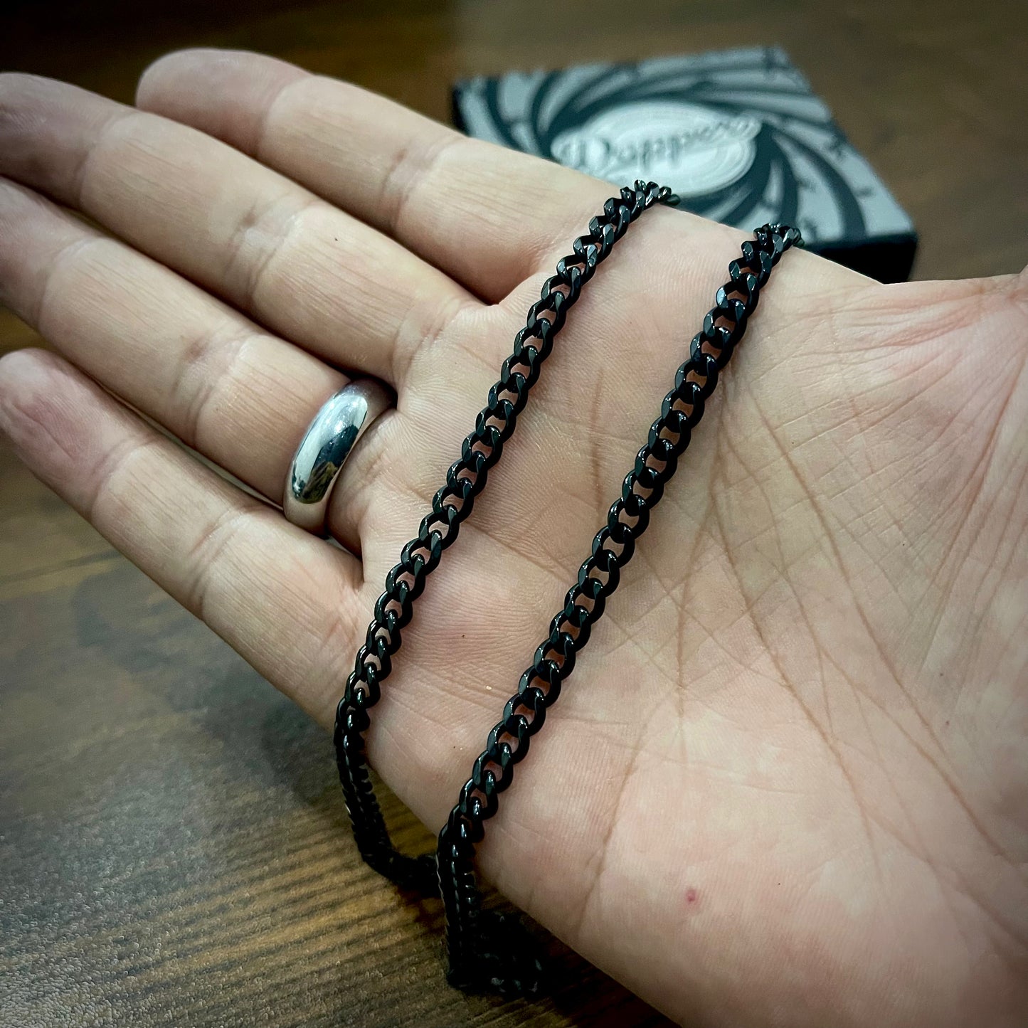 5mm blac neck chain necklace for men in pakistan