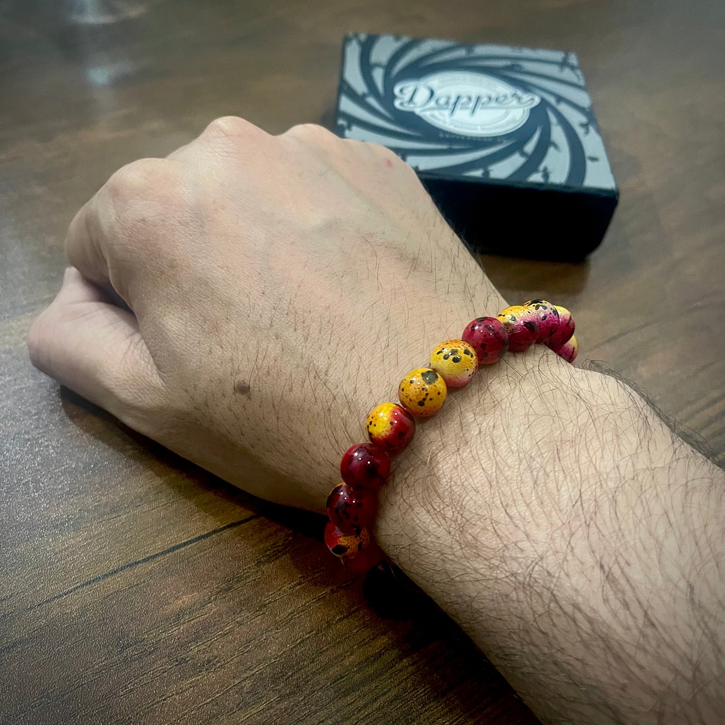 red beads bracelet for men women in pakistan