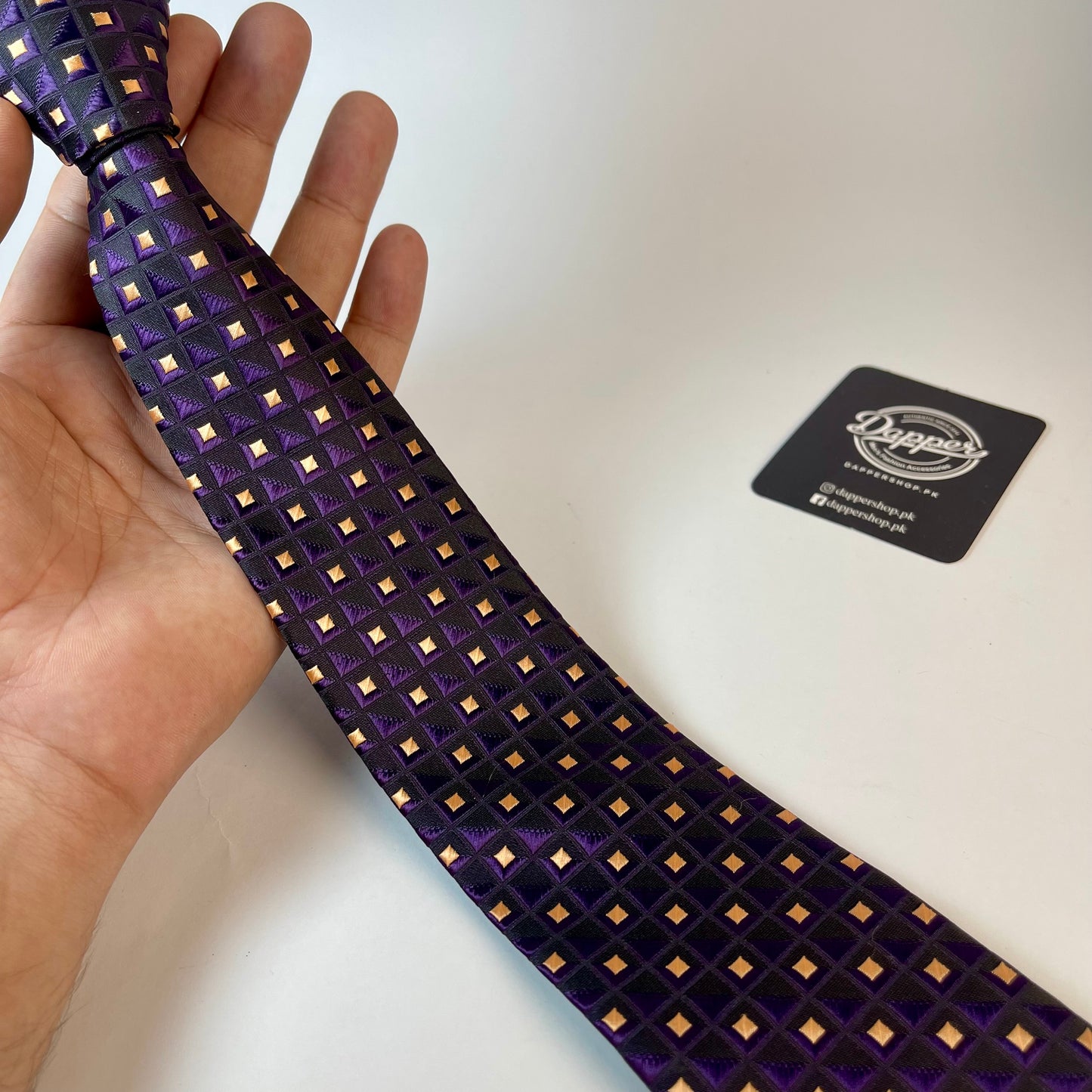 violet Plum Purple neck tie for men Pakistan