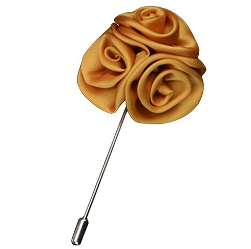 golden Flower Lapel Pin Booch Online In Pakistan
