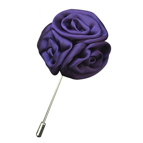 purple flower lapel pin brooch online in pakistan