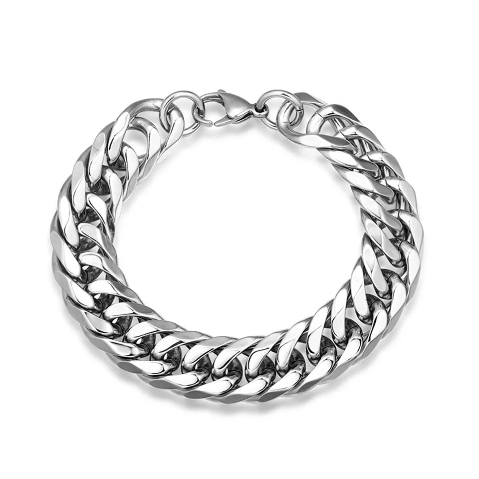 heavy silver chain bracelet for men in pakistan
