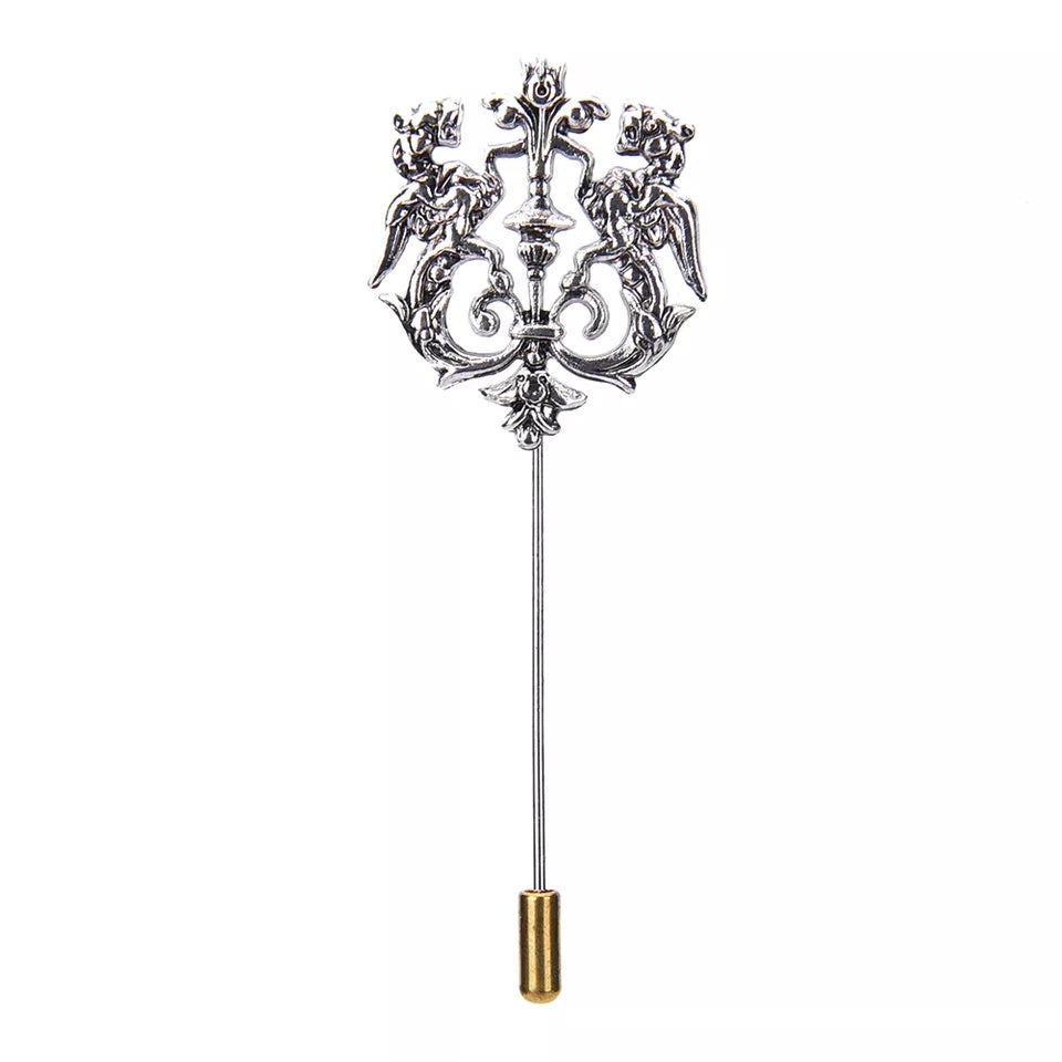 crown wedding brooch lapel pin online in Pakistan