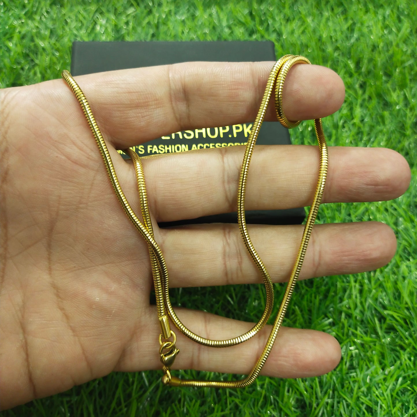 snake neck chain for men women online in Pakistan