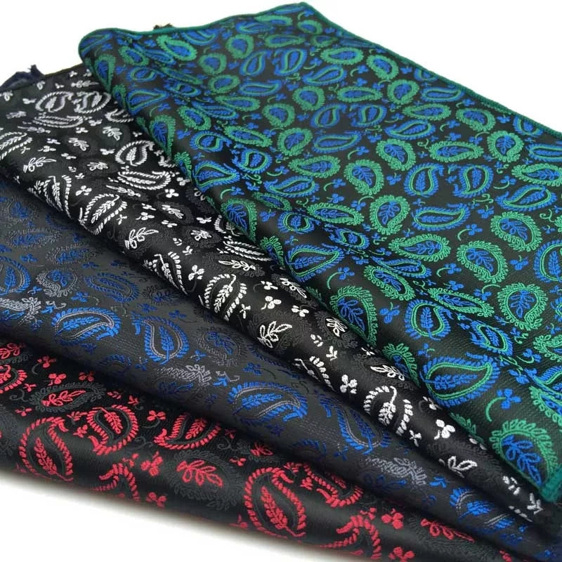 Paisley Floral Pocket Square For Men online in Pakistan