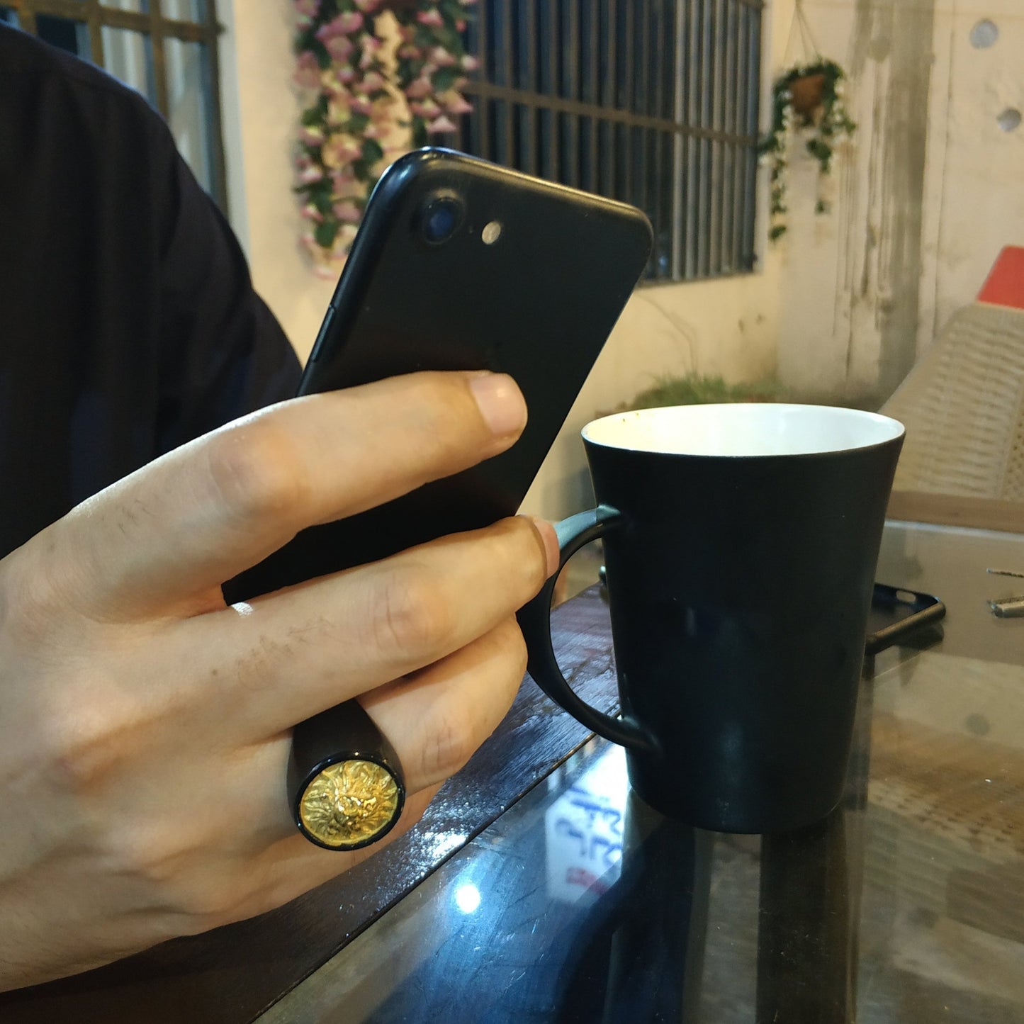 Stainless Steel Punk Ring for men Pakistan