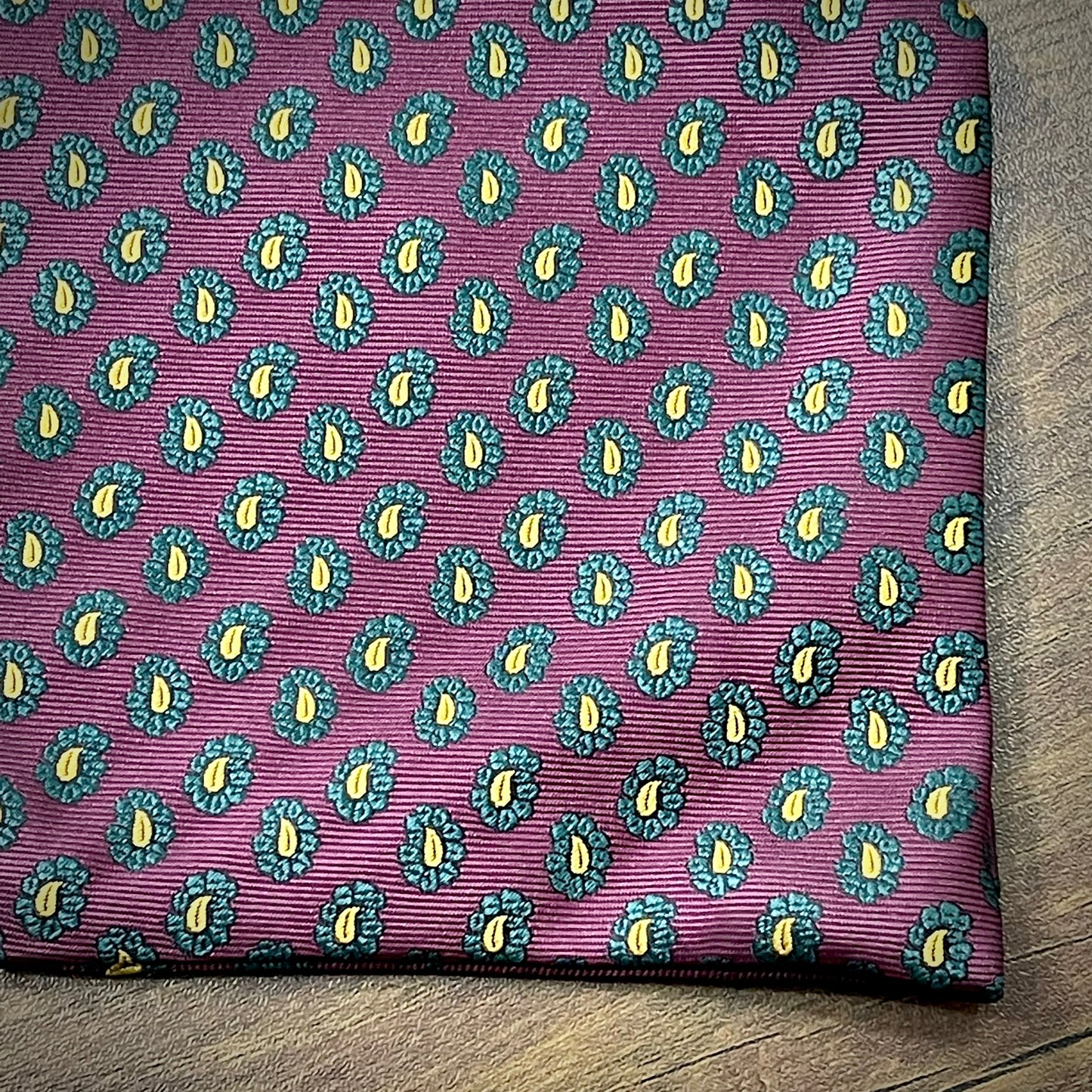 Maroon Floral paisley ascot cravat tie neck scarf for men in pakistan