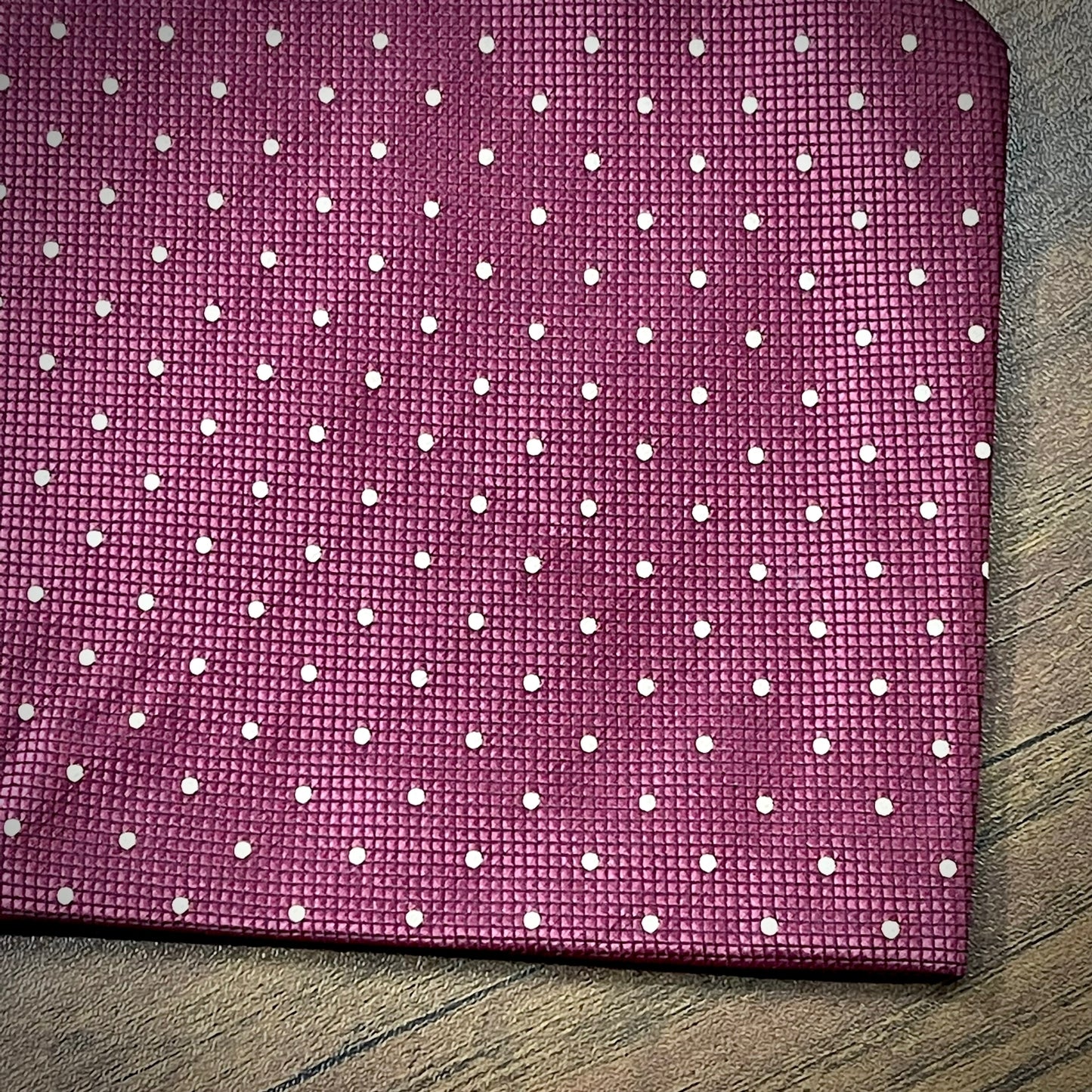 Maroon Polka Dots silk ascot cravat tie silk neck scarf for men in pakistan