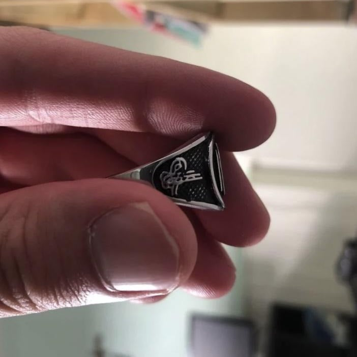 Ertugrul Kayi Tribe Ring (Black)