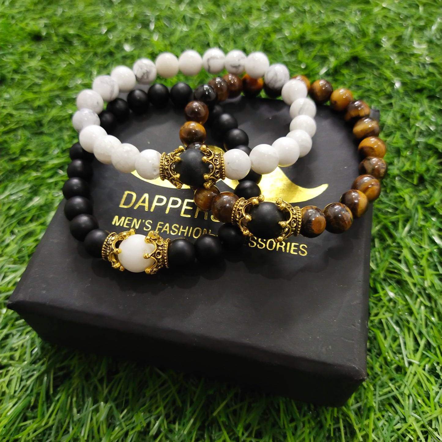 8mm Natural Stone Beads Bracelet In Pakistan