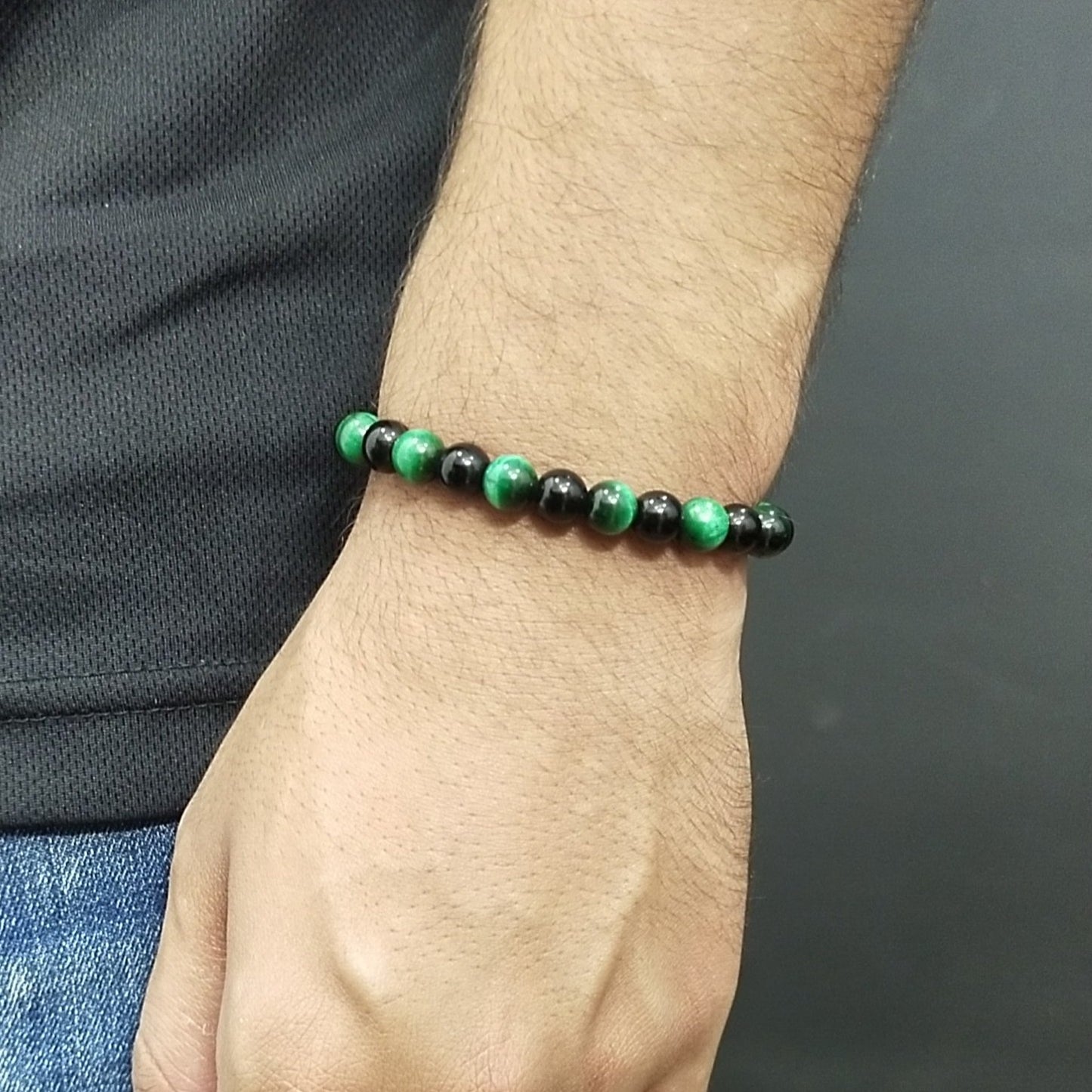 Green Stone Beads Bracelet price in Pakistan