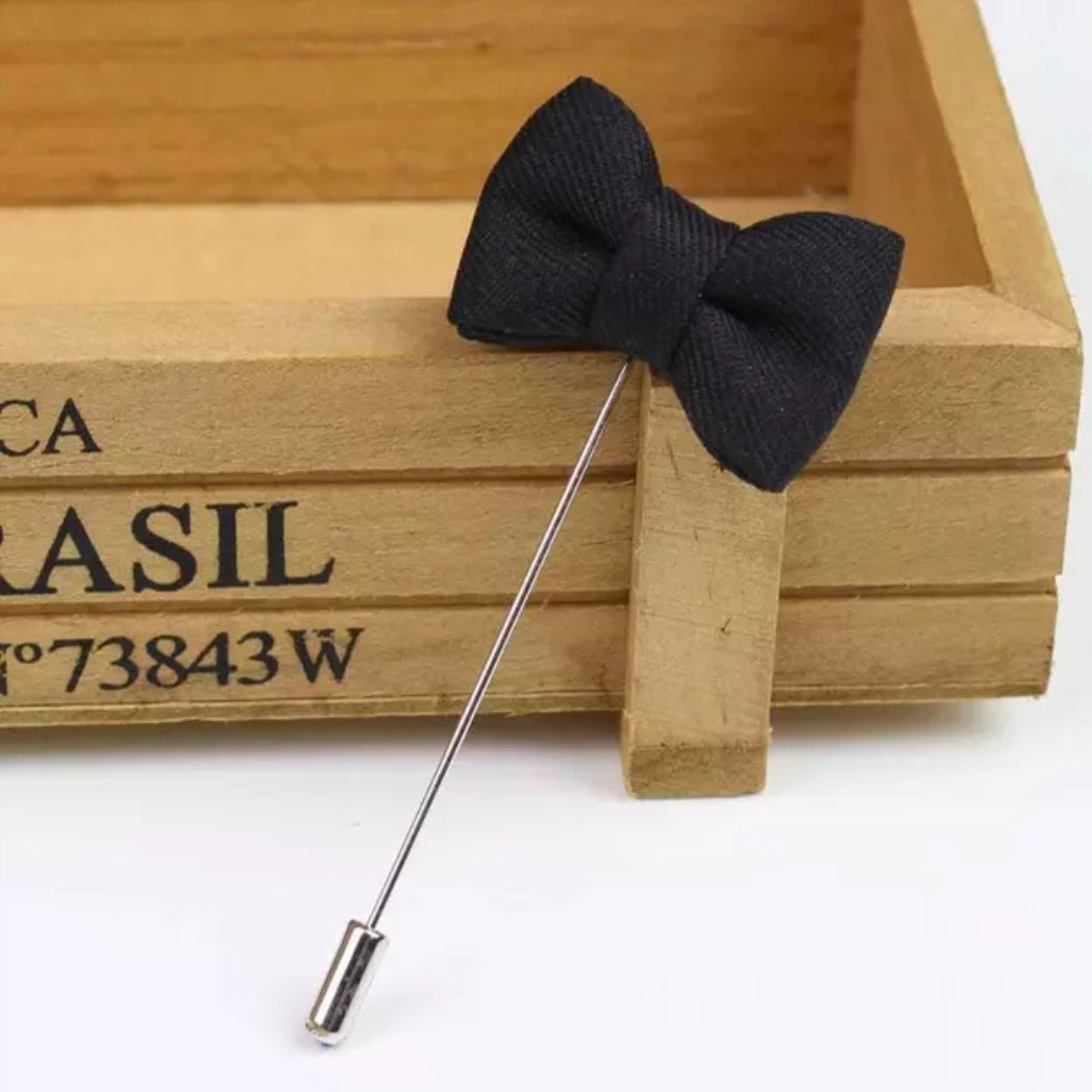 Bow Knot Lapel Pin For Men