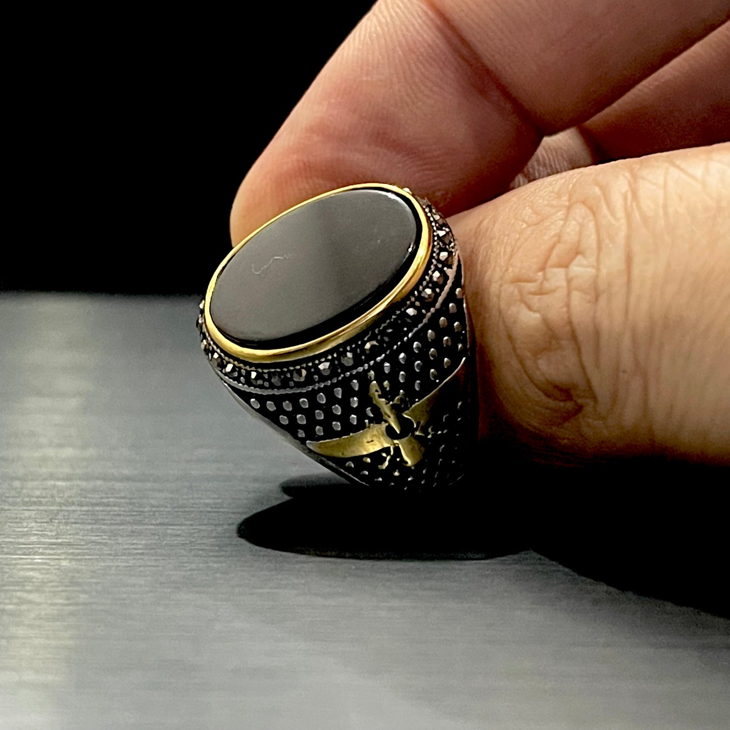 Stone Rings For Men Sale