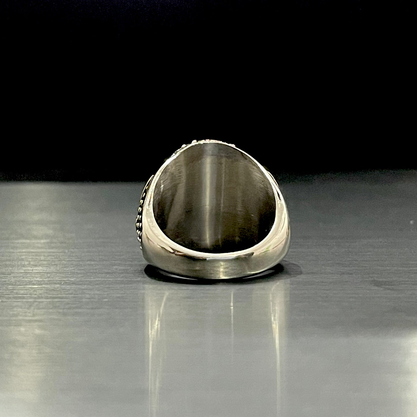 Big Black Stone Turkish Ring For Men Online IN Pakistan