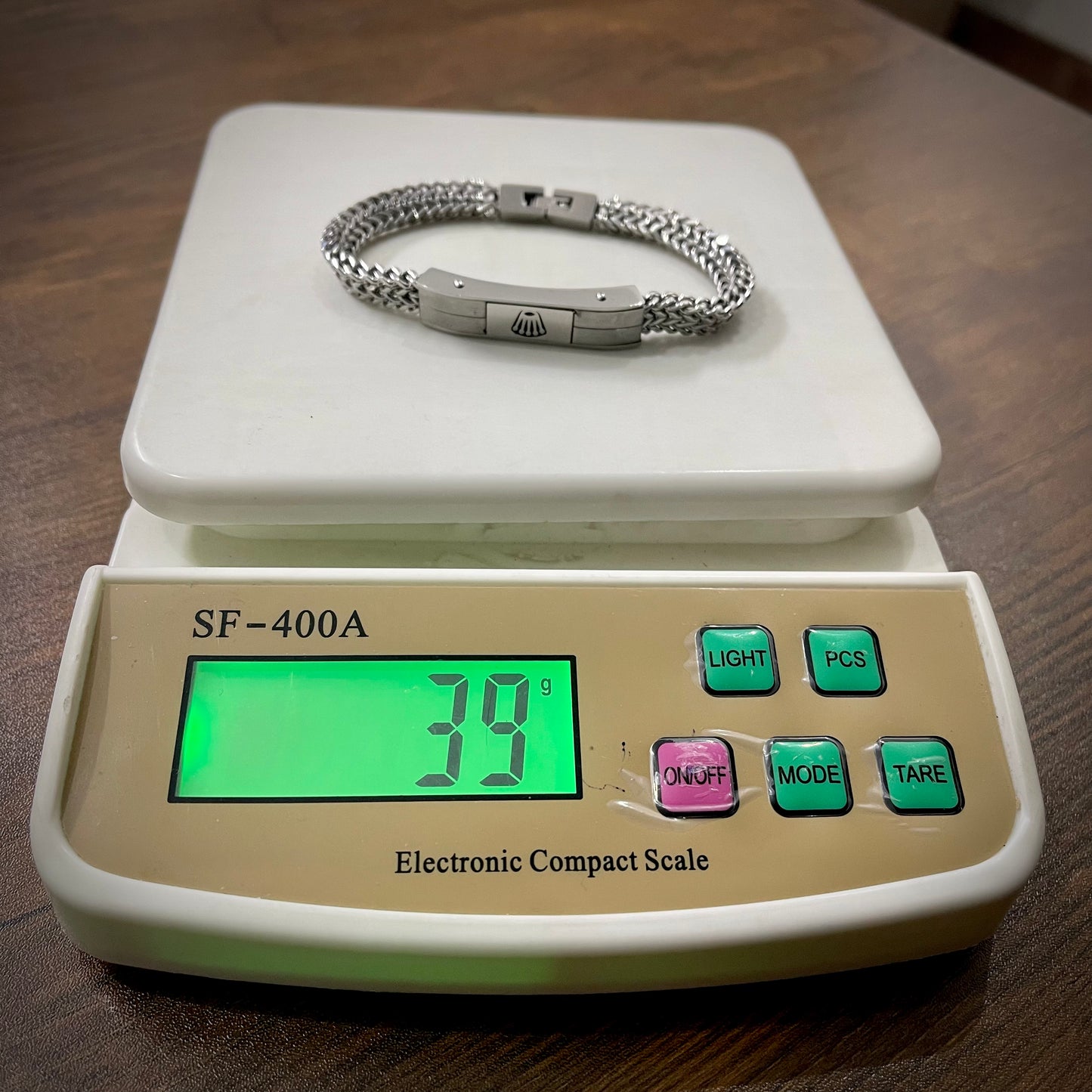 Silver ROLE-X Crown Foxtail Bracelet for Men